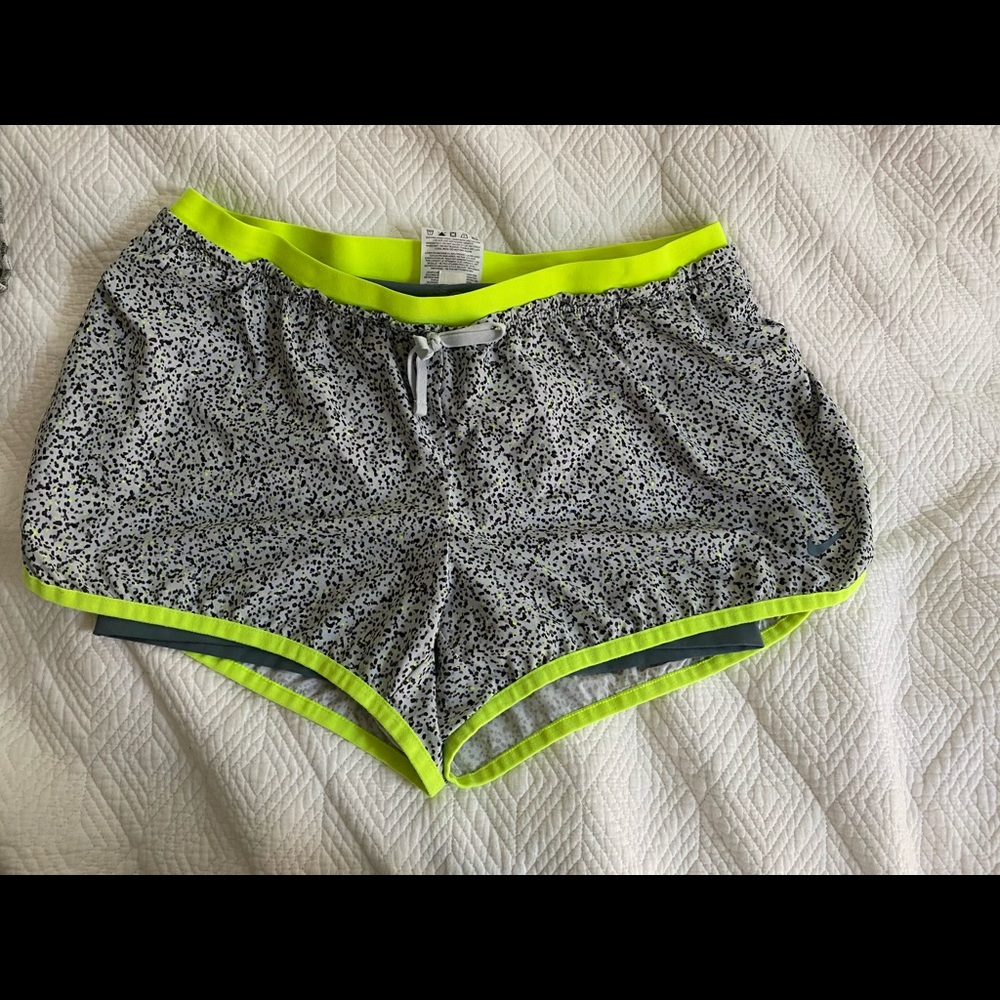 BRAND NEW NIKE SHORTS  WITH SPANDEX UNDERNEATH